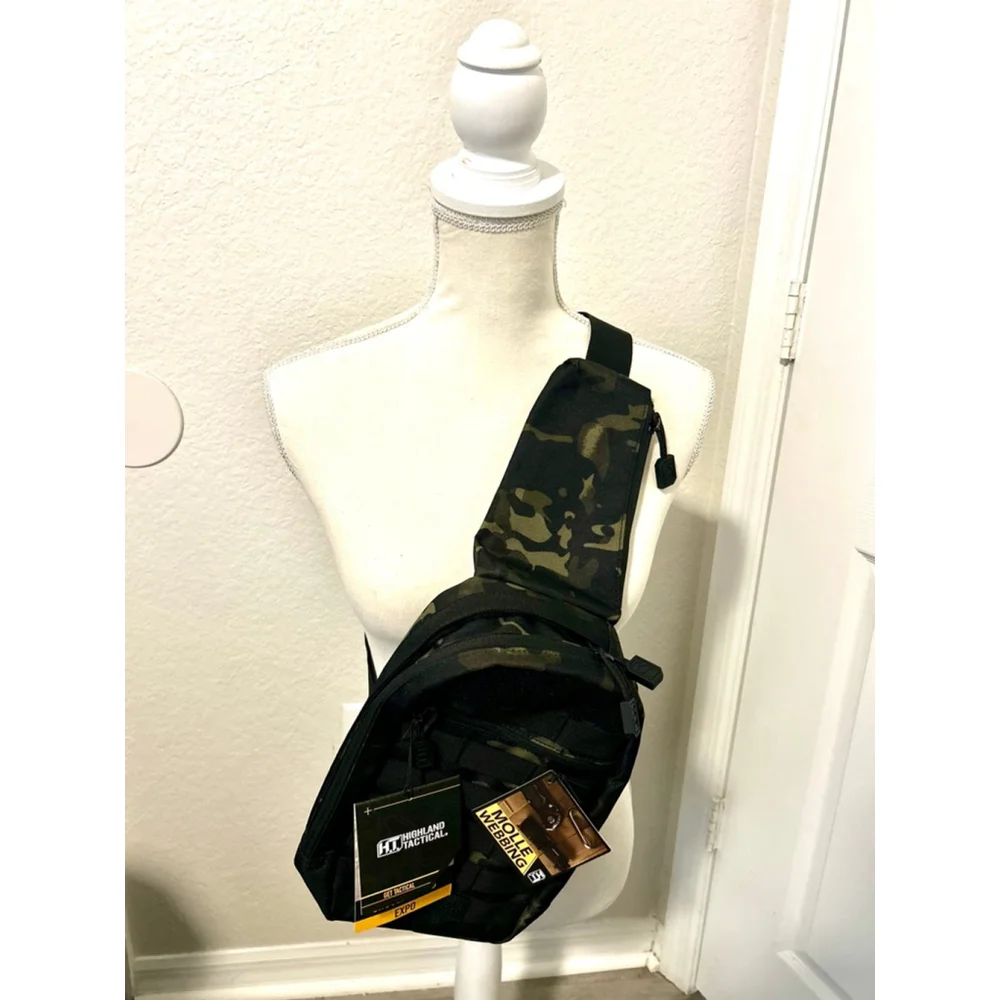 NWT Highland Tactical Expo Sling Bag Crossbody Bag